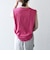 〈抗菌防臭/洗濯機可能〉USAコットン ラウンドヘム ノースリーブ TEE