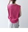 〈抗菌防臭/洗濯機可能〉USAコットン ラウンドヘム ノースリーブ TEE