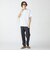 LACOSTE: TH5582-99 アウトラインクロック クルーネック Tシャツ