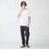 LACOSTE: TH5582-99 アウトラインクロック クルーネック Tシャツ