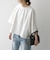 【WEB限定】〈洗濯機可能〉インレイ ハーフスリーブ ショートTEE