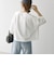 【WEB限定】〈洗濯機可能〉インレイ ハーフスリーブ ショートTEE
