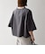 【WEB限定】〈洗濯機可能〉インレイ ハーフスリーブ ショートTEE