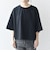 【WEB限定】〈洗濯機可能〉インレイ ハーフスリーブ ショートTEE