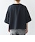 【WEB限定】〈洗濯機可能〉インレイ ハーフスリーブ ショートTEE