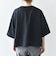 【WEB限定】〈洗濯機可能〉インレイ ハーフスリーブ ショートTEE