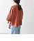 【WEB限定】〈洗濯機可能〉インレイ ハーフスリーブ ショートTEE