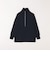 【WEB限定】〈手洗い可能〉ハーフ ジップ ハイネック プルオーバー
