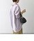 〈洗濯機可能〉REPREVE レギュラーカラー ルーズ ポケット シャツ