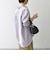 〈洗濯機可能〉REPREVE レギュラーカラー ルーズ ポケット シャツ