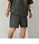 【WEB限定】〈接触冷感/撥水〉ワッシャーナイロン スピンドル Tシャツ＋イージーショーツ セットアップ◇