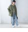 〈手洗い可能〉キルティング サイドジップ ブルゾン