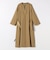【WEB限定】〈洗濯機可能〉ダブルクロス ウエスト タック Aライン ワンピース ［NAVY BLUE］