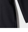 【WEB限定】〈洗濯機可能〉ダブルクロス ウエスト タック Aライン ワンピース ［NAVY BLUE］