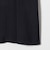 【WEB限定】〈洗濯機可能〉ダブルクロス ウエスト タック Aライン ワンピース ［NAVY BLUE］