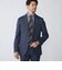 〈洗濯機可能〉ウォッシャブル バーズアイ スラックス(セットアップ対応)
