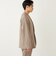【一部WEB限定】〈手洗い可能〉TR ノーカラー ジャケット(セットアップ可能)◇