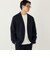 【一部WEB限定】〈手洗い可能〉TR ノーカラー ジャケット(セットアップ可能)◇