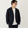 【一部WEB限定】〈手洗い可能〉TR ノーカラー ジャケット(セットアップ可能)◇