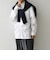 SHIPS any: ストライプ / ソリッド リラックス レギュラーカラー シャツ 26AW◇