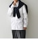 SHIPS any: ストライプ / ソリッド リラックス レギュラーカラー シャツ 26AW◇