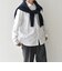 SHIPS any: ストライプ / ソリッド リラックス レギュラーカラー シャツ 26AW◇