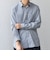 SHIPS any: ストライプ / ソリッド リラックス レギュラーカラー シャツ 26AW◇