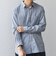 SHIPS any: ストライプ / ソリッド リラックス レギュラーカラー シャツ 26AW◇
