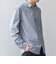 SHIPS any: ストライプ / ソリッド リラックス レギュラーカラー シャツ 26AW◇