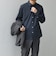 SHIPS any: ストライプ / ソリッド リラックス レギュラーカラー シャツ 26AW◇