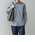 SHIPS any: ストライプ / ソリッド リラックス レギュラーカラー シャツ 26AW◇