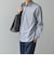 SHIPS any: ストライプ / ソリッド リラックス レギュラーカラー シャツ 26AW◇