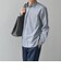 SHIPS any: ストライプ / ソリッド リラックス レギュラーカラー シャツ 26AW◇