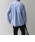 SHIPS any: ストライプ / ソリッド リラックス レギュラーカラー シャツ 26AW◇