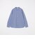 SHIPS any: ストライプ / ソリッド リラックス レギュラーカラー シャツ 26AW◇