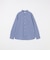SHIPS any: ストライプ / ソリッド リラックス レギュラーカラー シャツ 26AW◇