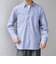 SHIPS any: ストライプ / ソリッド リラックス レギュラーカラー シャツ 26AW◇