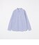 SHIPS any: ストライプ / ソリッド リラックス レギュラーカラー シャツ 26AW◇