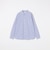 SHIPS any: ストライプ / ソリッド リラックス レギュラーカラー シャツ 26AW◇