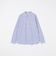SHIPS any: ストライプ / ソリッド リラックス レギュラーカラー シャツ 26AW◇