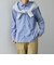 SHIPS any: ストライプ / ソリッド リラックス レギュラーカラー シャツ 26AW◇