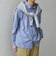 SHIPS any: ストライプ / ソリッド リラックス レギュラーカラー シャツ 26AW◇