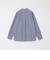 SHIPS any: ストライプ / ソリッド リラックス レギュラーカラー シャツ 26AW◇