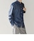 SHIPS any: ストライプ / ソリッド リラックス レギュラーカラー シャツ 26AW◇