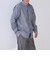 SHIPS any: ストライプ / ソリッド リラックス レギュラーカラー シャツ 26AW◇