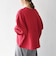 【WEB限定】〈洗濯機可能〉USA コットン 裏起毛 コクーン プルオーバー