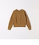 【WEB限定】USAコットン 裏起毛 コンパクト スナップ カーディガン