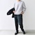 SHIPS any: 〈手洗い可能〉コットン カシミヤ スウェットライク ニット 24FW◇