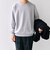 SHIPS any: 〈手洗い可能〉コットン カシミヤ スウェットライク ニット 24FW◇