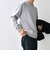 SHIPS any: 〈手洗い可能〉コットン カシミヤ スウェットライク ニット 24FW◇